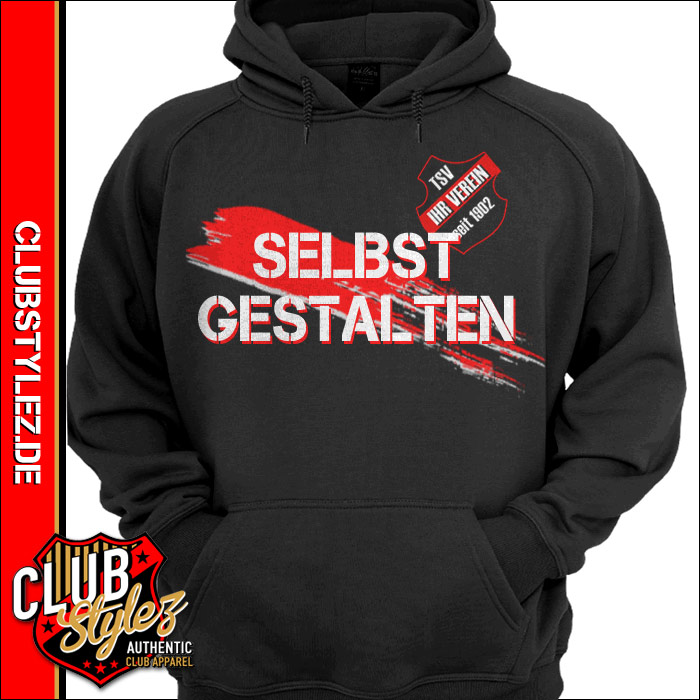 Vereins Hoody selbst gestalten - Meistershirts, Aufstiegs T-Shirts und