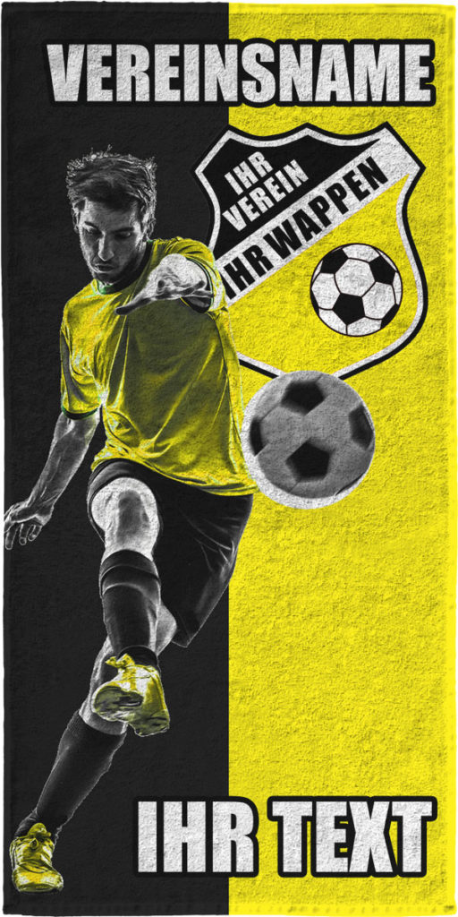 badetuch-bedrucken-fussball-verein
