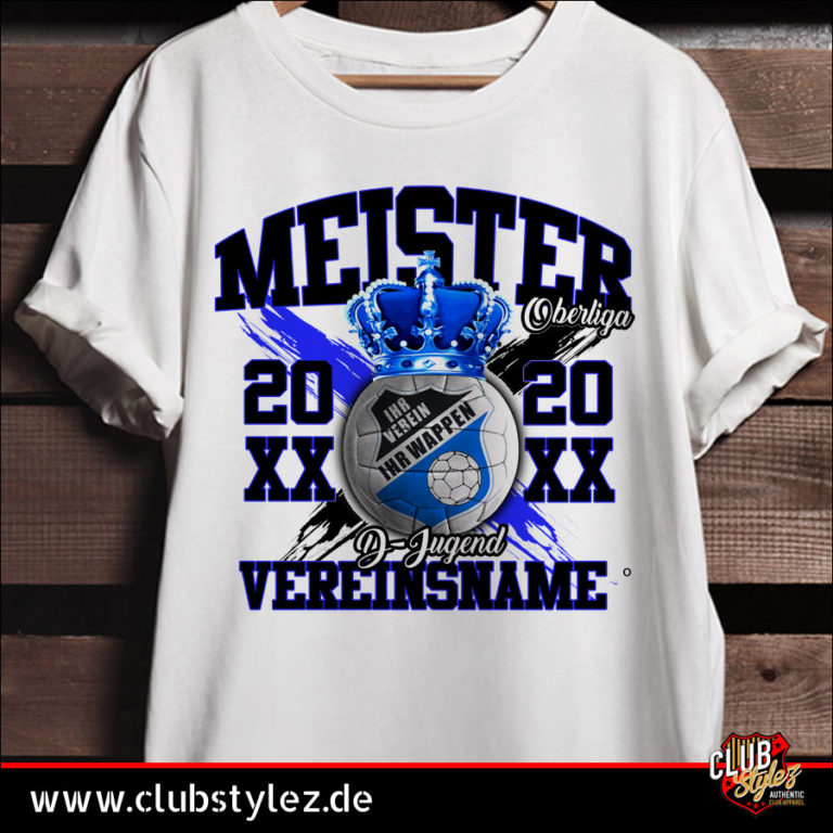 Fussball Meister T Shirt Spruche