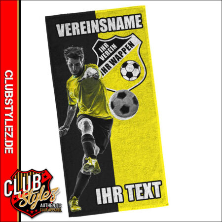 Duschtuch für Vereine Kick off 70x140 cm