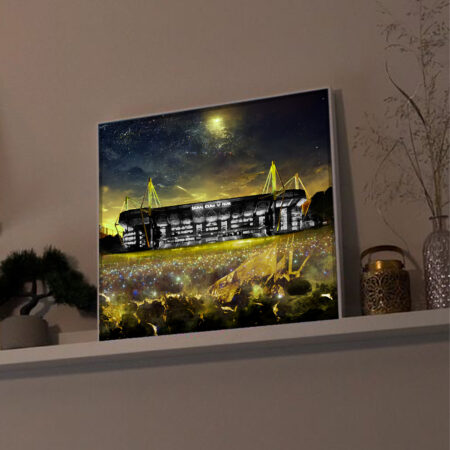 LED Leuchtrahmen mit Stadionmotiv Dortmund – Bild 3
