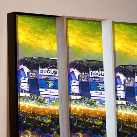 LED Leuchtrahmen mit Stadionmotiv Kadikoy Istanbul – Bild 4