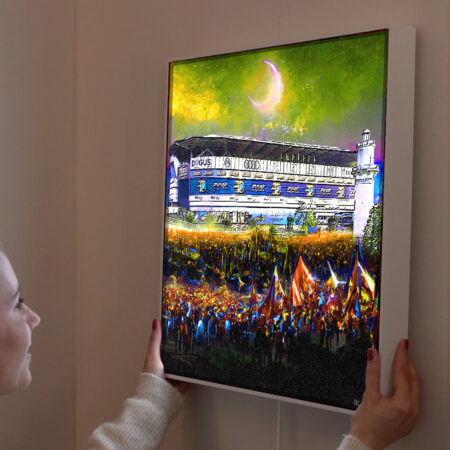 LED Leuchtrahmen mit Stadionmotiv Kadikoy Istanbul – Bild 2