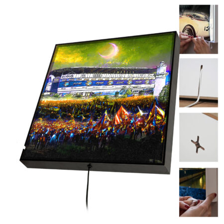 LED Leuchtrahmen mit Stadionmotiv Kadikoy Istanbul