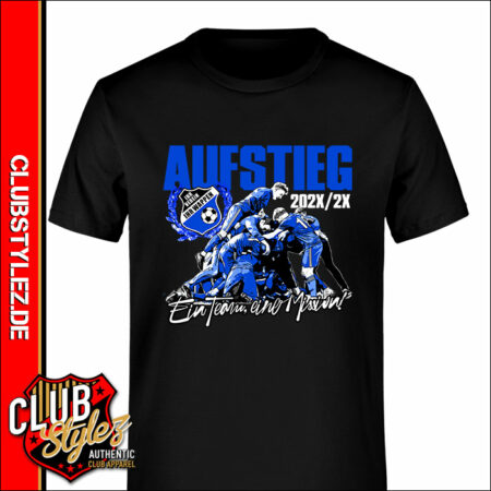 Aufstiegs T-Shirt Mannschaftsjubel