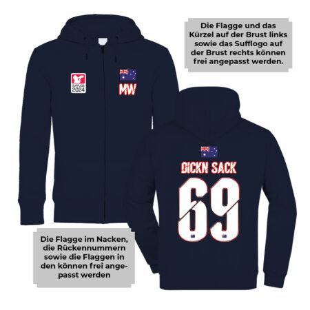 Nations Funshirt Australien – Bild 2
