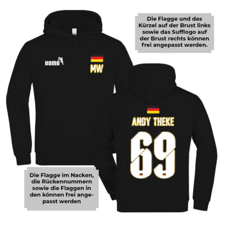 Nations Funshirt Deutschland – Bild 3