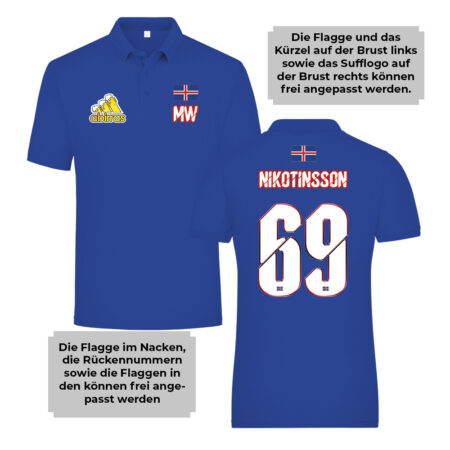 Nations Funshirt Island – Bild 3