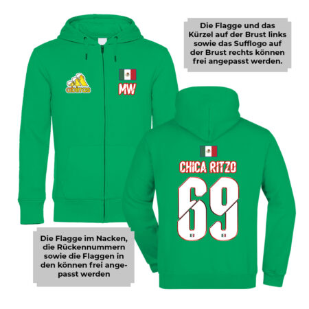 Nations Funshirt Mexiko – Bild 2