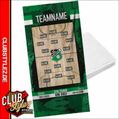 Vereinshandtuch Handballspielfeld